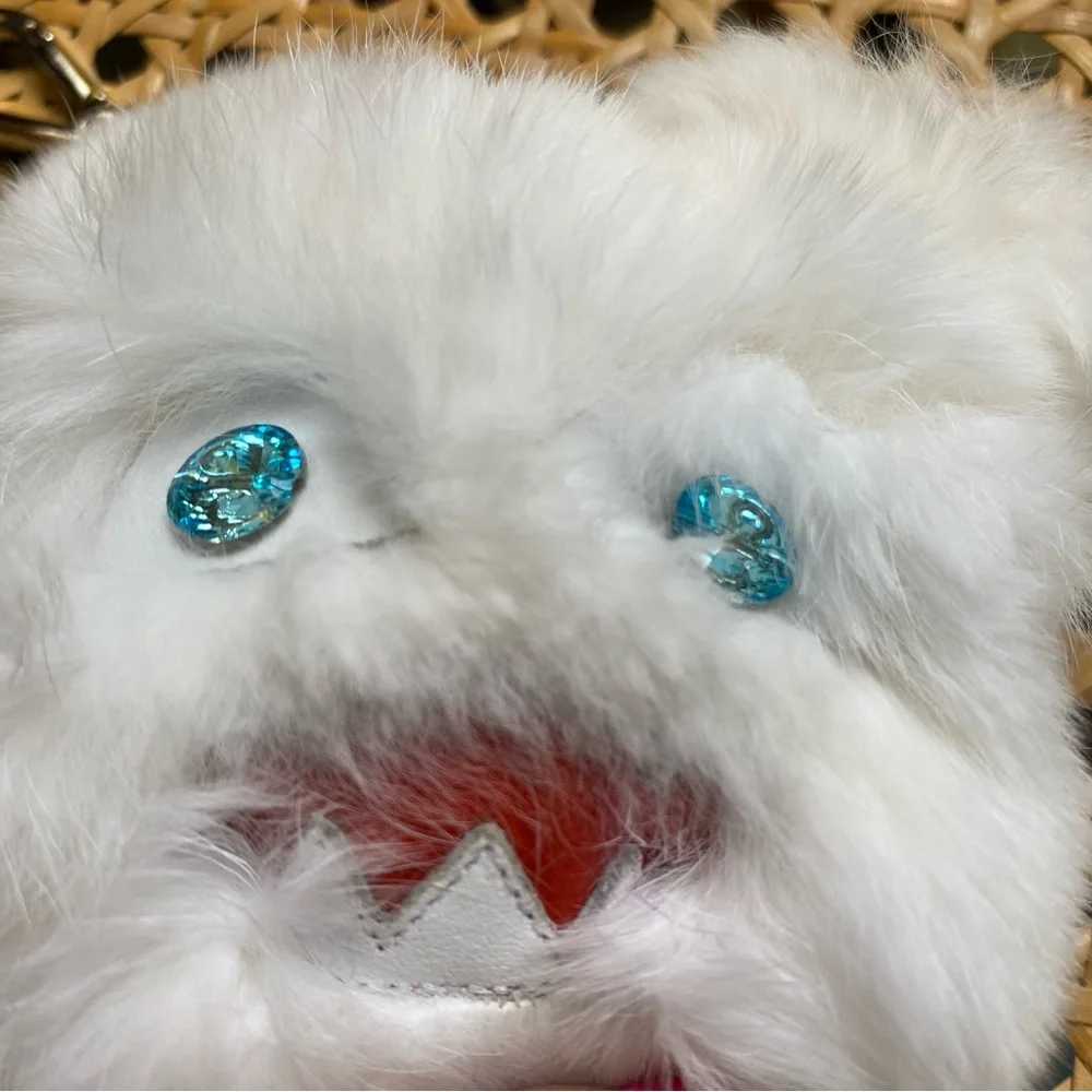 Karl Lagerfeld Choupette Collection Keychain White Plush